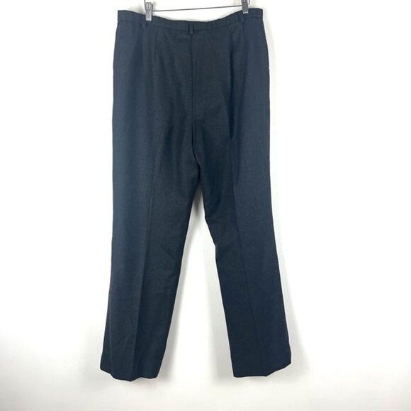 Pendleton Graphite Gray 100% Virgin Wool Lined High Rise Pants Womens Sz 16 - Picture 4 of 9